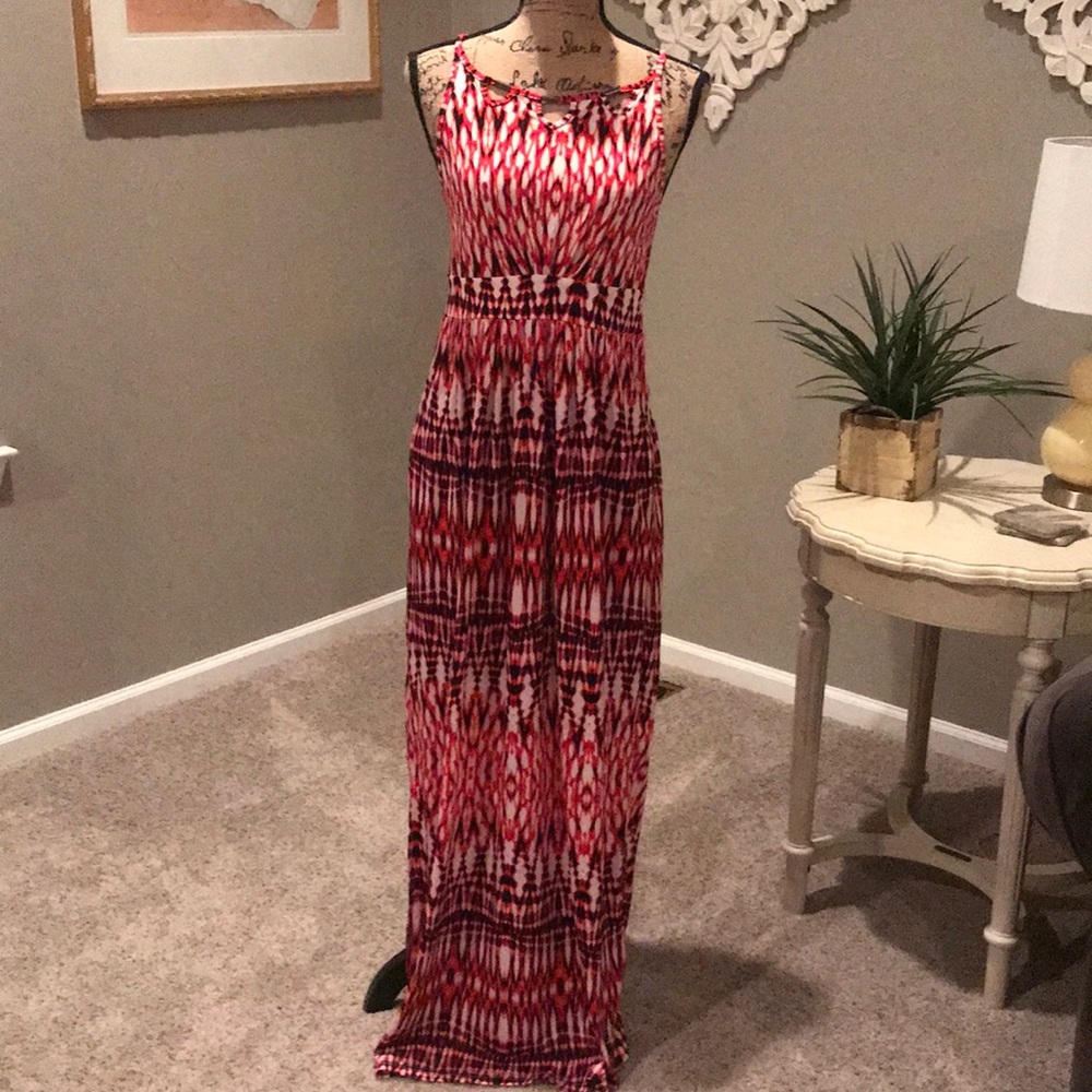 Colorful maxi dress